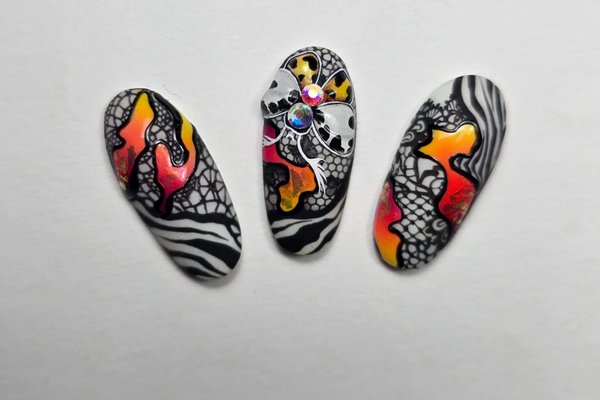 Mixed Media Nail Art Training